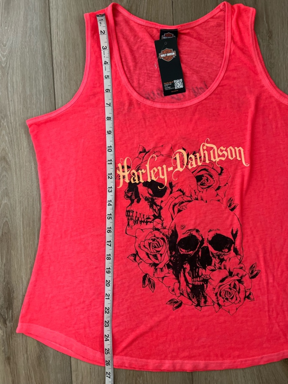 HARLEY DAVIDSON Nassau Bahamas Skull Graphic Tank Top - Picture 7 of 9